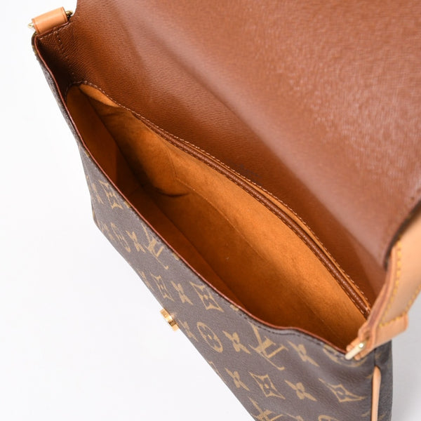 Very good condition LOUIS VUITTON Musette Tango shoulder bag M51257 Monogram canvas SP1011 Brown Gold hardware Used 4a003912