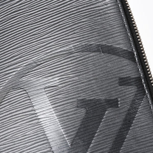 LOUIS VUITTON Pochette Jules GM Clutch Bag M63519 Second Bag Epi Leather TN4197 Black Silver Hardware Good Condition Used 4a003943