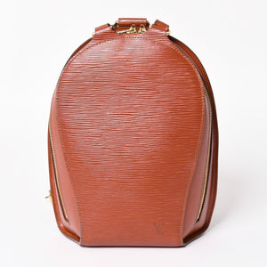 LOUIS VUITTON ルイヴィトン エピ M52233 マビヨン ケニアブラウン バックパック ブラウン ゴールド金具 美品 中古 4a003945