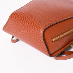 LOUIS VUITTON ルイヴィトン エピ M52233 マビヨン ケニアブラウン バックパック ブラウン ゴールド金具 美品 中古 4a003945