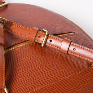 LOUIS VUITTON ルイヴィトン エピ M52233 マビヨン ケニアブラウン バックパック ブラウン ゴールド金具 美品 中古 4a003945