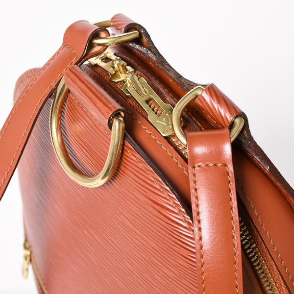 LOUIS VUITTON ルイヴィトン エピ M52233 マビヨン ケニアブラウン バックパック ブラウン ゴールド金具 美品 中古 4a003945