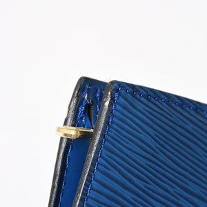 LOUIS VUITTON Handbag Tote Bag Saint-Jacques M52275 Epi Leather Blue Gold Hardware VI 0963 Good Condition Used 4a003946