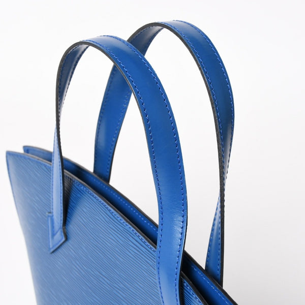 LOUIS VUITTON Handbag Tote Bag Saint-Jacques M52275 Epi Leather Blue Gold Hardware VI 0963 Good Condition Used 4a003946