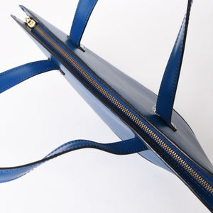 LOUIS VUITTON Handbag Tote Bag Saint-Jacques M52275 Epi Leather Blue Gold Hardware VI 0963 Good Condition Used 4a003946