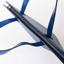 画像をギャラリービューアに読み込む, LOUIS VUITTON ルイヴィトン ハンドバッグ トートバッグ サンジャック M52275 エピレザー ブルー ゴールド金具 VI 0963 美品 中古 4a003946