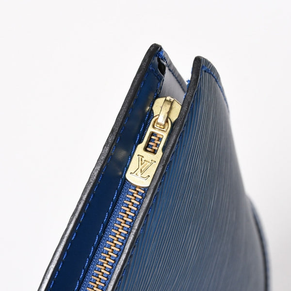 LOUIS VUITTON Handbag Tote Bag Saint-Jacques M52275 Epi Leather Blue Gold Hardware VI 0963 Good Condition Used 4a003946