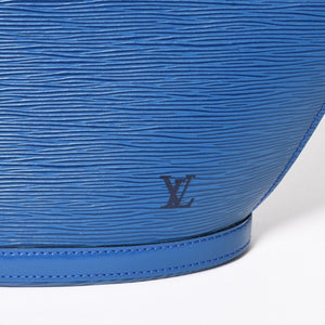 LOUIS VUITTON Handbag Tote Bag Saint-Jacques M52275 Epi Leather Blue Gold Hardware VI 0963 Good Condition Used 4a003946