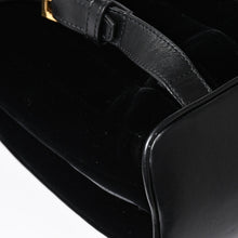 画像をギャラリービューアに読み込む, 極美品 YVES SAINT LAURENT イヴサンローラン Vicky Small ヴィッキースモール バックパック 582628 ベルベット ゴールド金具 中古 4a003927
