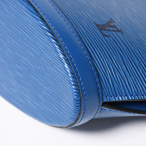 LOUIS VUITTON Handbag Tote Bag Saint-Jacques M52275 Epi Leather Blue Gold Hardware VI 0963 Good Condition Used 4a003946