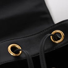 画像をギャラリービューアに読み込む, 極美品 YVES SAINT LAURENT イヴサンローラン Vicky Small ヴィッキースモール バックパック 582628 ベルベット ゴールド金具 中古 4a003927