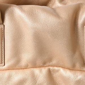 CHANEL シャネル コココクーン MM トートバッグ A48611 13番台 ココマーク ラムスキン ゴールド 美品 中古 4a003918
