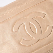画像をギャラリービューアに読み込む, CHANEL シャネル コココクーン MM トートバッグ A48611 13番台 ココマーク ラムスキン ゴールド 美品 中古 4a003918