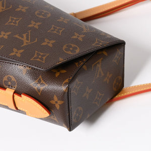 Like new LOUIS VUITTON 22FW Flower Bouquet Shoulder Bag M81618 Monogram Brown Virgil Abloh Used 4a004274