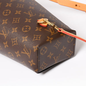 Like new LOUIS VUITTON 22FW Flower Bouquet Shoulder Bag M81618 Monogram Brown Virgil Abloh Used 4a004274