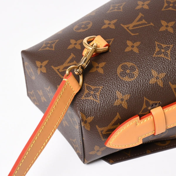 Like new LOUIS VUITTON 22FW Flower Bouquet Shoulder Bag M81618 Monogram Brown Virgil Abloh Used 4a004274