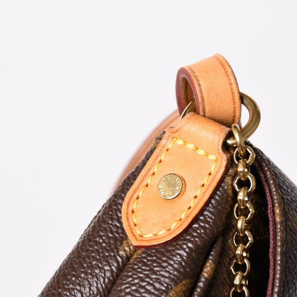 Very Good Condition LOUIS VUITTON Favorite PM Shoulder Bag M40717 Monogram Brown Gold Hardware Used 4a003938