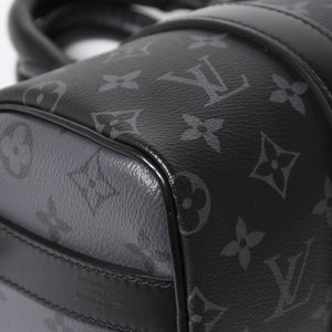 Like new LOUIS VUITTON Keepall Bandouliere 25 Shoulder Bag Handbag Monogram Reverse M46271 Used 4a003967