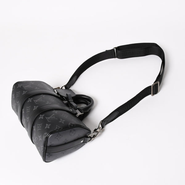 Like new LOUIS VUITTON Keepall Bandouliere 25 Shoulder Bag Handbag Monogram Reverse M46271 Used 4a003967