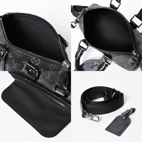 Like new LOUIS VUITTON Keepall Bandouliere 25 Shoulder Bag Handbag Monogram Reverse M46271 Used 4a003967