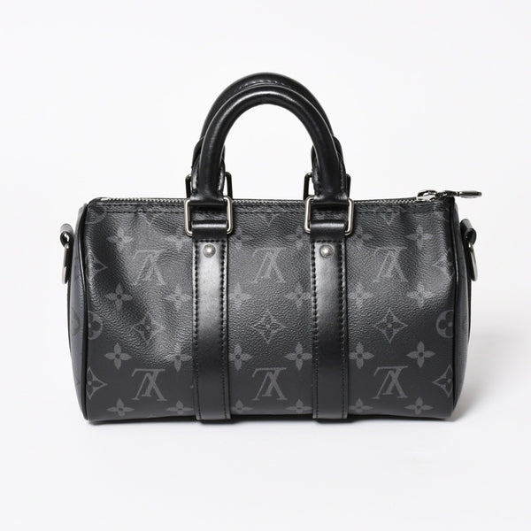 Like new LOUIS VUITTON Keepall Bandouliere 25 Shoulder Bag Handbag Monogram Reverse M46271 Used 4a003967