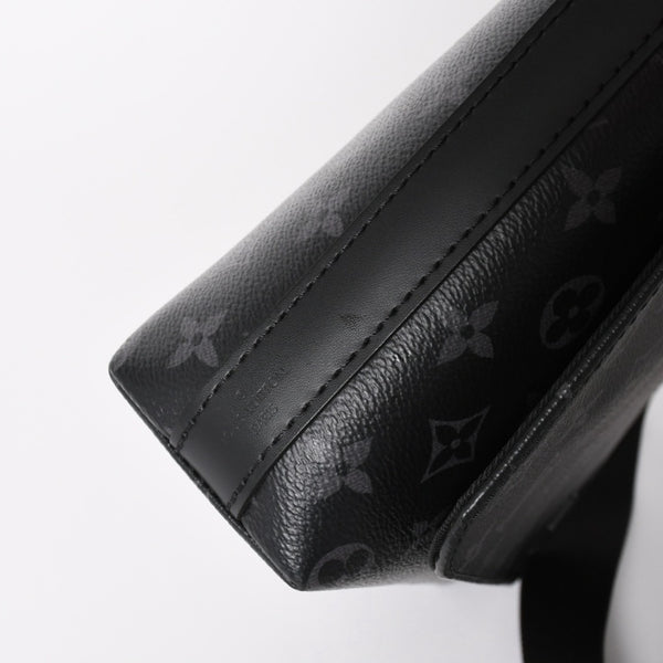 LOUIS VUITTON Shoulder Bag M44000 District NM Monogram Eclipse Black RFID Good Condition Used 4a003922