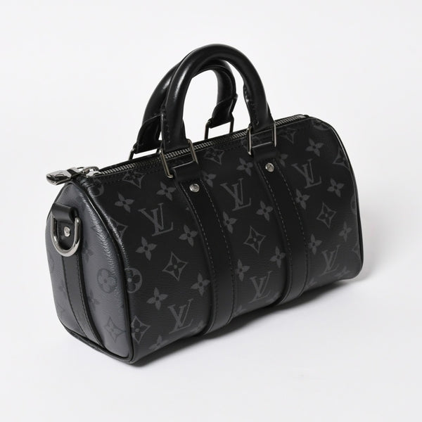 Like new LOUIS VUITTON Keepall Bandouliere 25 Shoulder Bag Handbag Monogram Reverse M46271 Used 4a003967