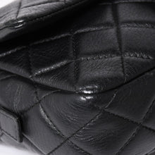 画像をギャラリービューアに読み込む, 極美品 CHANEL シャネル Sフラップ Wチェーンショルダーバッグ 21番台 ココマーク ラムスキン ブラック シルバー金具 中古 4a003966