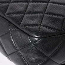 画像をギャラリービューアに読み込む, 極美品 CHANEL シャネル Sフラップ Wチェーンショルダーバッグ 21番台 ココマーク ラムスキン ブラック シルバー金具 中古 4a003966