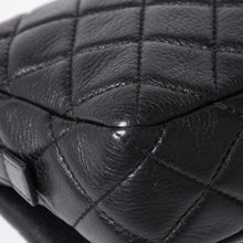 画像をギャラリービューアに読み込む, 極美品 CHANEL シャネル Sフラップ Wチェーンショルダーバッグ 21番台 ココマーク ラムスキン ブラック シルバー金具 中古 4a003966