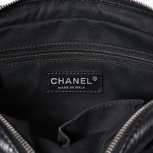 画像をギャラリービューアに読み込む, 極美品 CHANEL シャネル Sフラップ Wチェーンショルダーバッグ 21番台 ココマーク ラムスキン ブラック シルバー金具 中古 4a003966