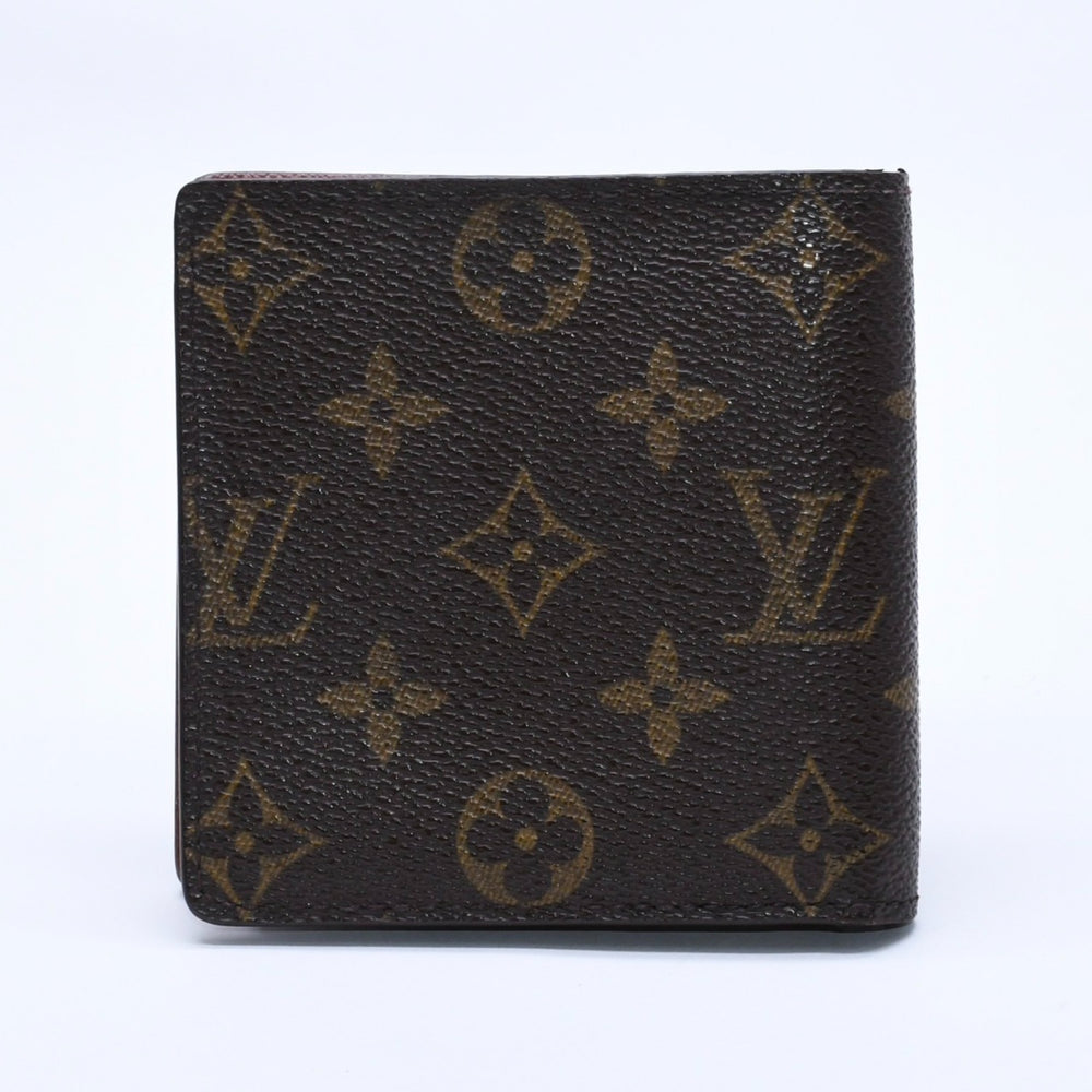 LOUIS VUITTON Porte Bier Cult Credit Monet Bifold Wallet M61665 Monogram Brown Good Condition Used 4a003969
