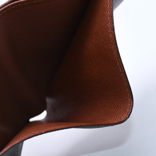 LOUIS VUITTON ルイヴィトン ポルト ビエ カルト クレディ モネ 二つ折り財布 M61665 モノグラム ブラウン 美品 中古 4a003969