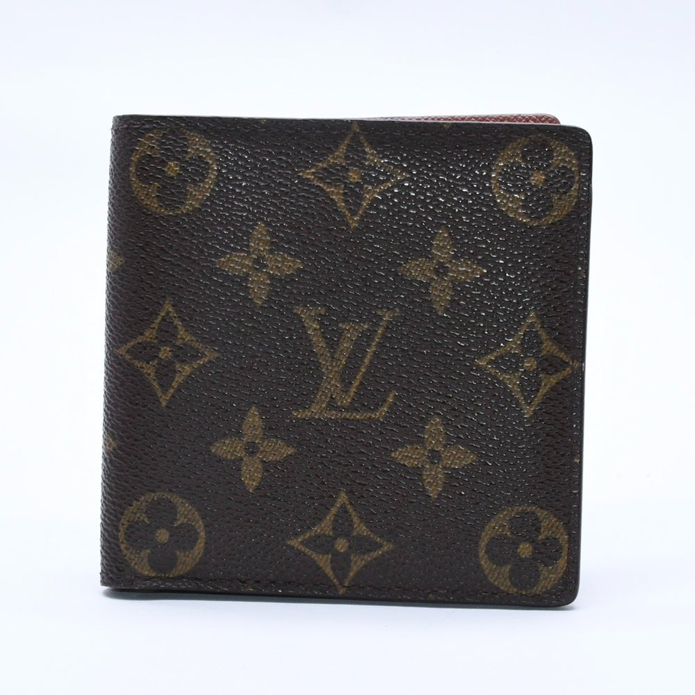 LOUIS VUITTON Porte Bier Cult Credit Monet Bifold Wallet M61665 Monogram Brown Good Condition Used 4a003969