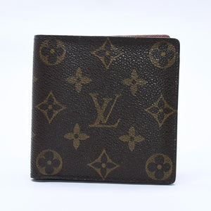 LOUIS VUITTON ルイヴィトン ポルト ビエ カルト クレディ モネ 二つ折り財布 M61665 モノグラム ブラウン 美品 中古 4a003969