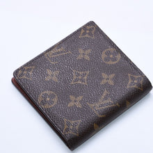 画像をギャラリービューアに読み込む, LOUIS VUITTON ルイヴィトン ポルト ビエ カルト クレディ モネ 二つ折り財布 M61665 モノグラム ブラウン 美品 中古 4a003969
