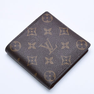 LOUIS VUITTON ルイヴィトン ポルト ビエ カルト クレディ モネ 二つ折り財布 M61665 モノグラム ブラウン 美品 中古 4a003969