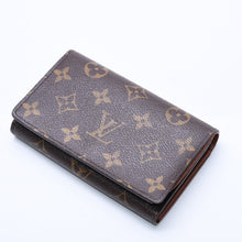 画像をギャラリービューアに読み込む, 新品同様 LOUIS VUITTON ルイヴィトン ポルトモネ ビエ トレゾール 二つ折り財布 M61730 モノグラムキャンバス ブラウン 中古 4a003970