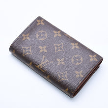 画像をギャラリービューアに読み込む, 新品同様 LOUIS VUITTON ルイヴィトン ポルトモネ ビエ トレゾール 二つ折り財布 M61730 モノグラムキャンバス ブラウン 中古 4a003970