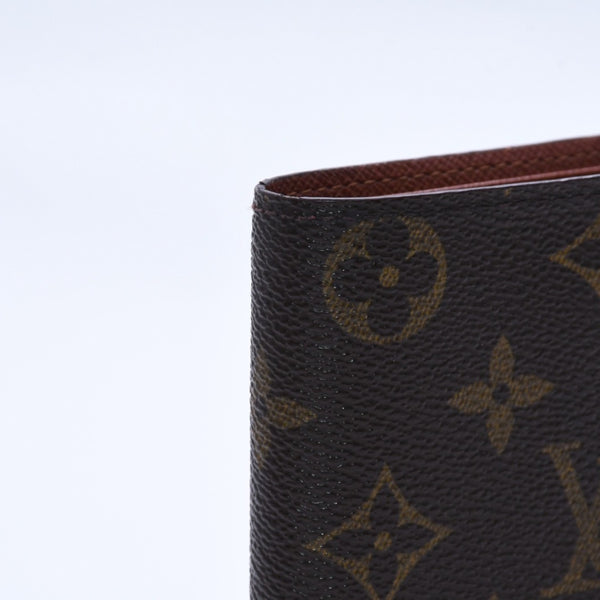 LOUIS VUITTON ルイヴィトン ポルト ビエ カルト クレディ モネ 二つ折り財布 M61665 モノグラム ブラウン 美品 中古 4a003969