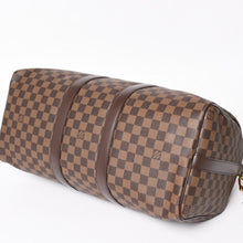 画像をギャラリービューアに読み込む, 極美品 LOUIS VUITTON ルイヴィトン キーポルバンドリエール45 ボストンバッグ ダミエグラフィット N41418 ブラウン ダークブラウン MB2143 ゴールド金具 中古 4a003971