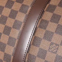 画像をギャラリービューアに読み込む, 極美品 LOUIS VUITTON ルイヴィトン キーポルバンドリエール45 ボストンバッグ ダミエグラフィット N41418 ブラウン ダークブラウン MB2143 ゴールド金具 中古 4a003971