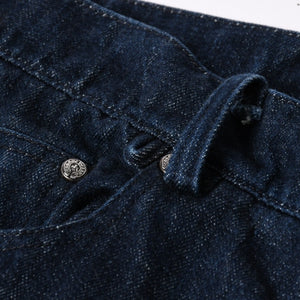 CHROME HEARTS Flarenie Denim Pants Jeans Size 34 Horseshoe Button Indigo Blue Good Condition Used 4a005926