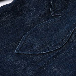 CHROME HEARTS Flarenie Denim Pants Jeans Size 34 Horseshoe Button Indigo Blue Good Condition Used 4a005926