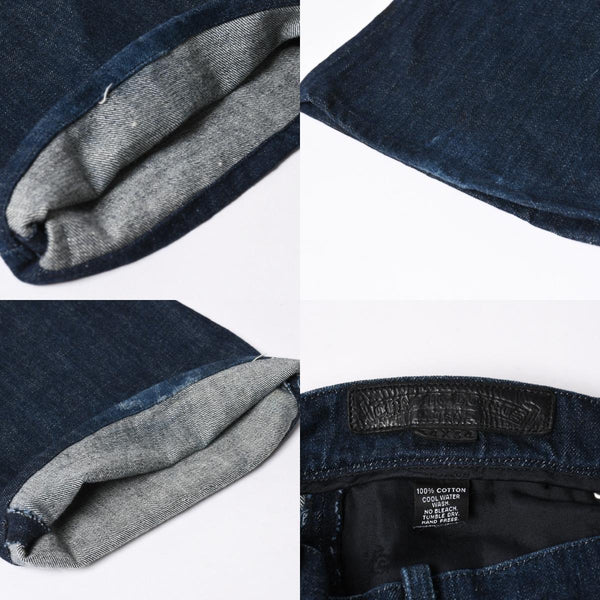 CHROME HEARTS Flarenie Denim Pants Jeans Size 34 Horseshoe Button Indigo Blue Good Condition Used 4a005926