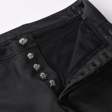 画像をギャラリービューアに読み込む, 極美品 CHROME HEARTS クロムハーツ 5-POCKET FLARE KNEE フレアニー 5ポケット レザーパンツ サイズ32R オールドモデル 中古 4a005927
