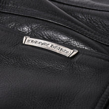 画像をギャラリービューアに読み込む, 極美品 CHROME HEARTS クロムハーツ 5-POCKET FLARE KNEE フレアニー 5ポケット レザーパンツ サイズ32R オールドモデル 中古 4a005927