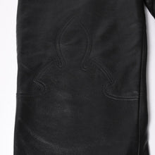 画像をギャラリービューアに読み込む, 極美品 CHROME HEARTS クロムハーツ 5-POCKET FLARE KNEE フレアニー 5ポケット レザーパンツ サイズ32R オールドモデル 中古 4a005927