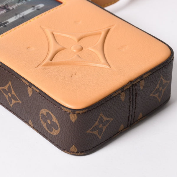 極美品 LOUIS VUITTON ルイヴィトン ミュージック プレイヤー ウェアラブル ウォレット モノグラム ショルダーバッグ バッグ レディース M14063 中古 4a002385