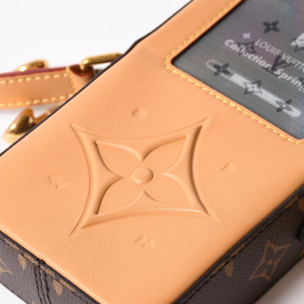 極美品 LOUIS VUITTON ルイヴィトン ミュージック プレイヤー ウェアラブル ウォレット モノグラム ショルダーバッグ バッグ レディース M14063 中古 4a002385